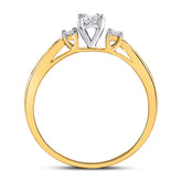 1/6CTW-DIA FASHION RING